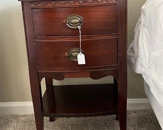 Antique nightstand- matches dresser