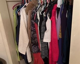 Women’s clothes, and jackets