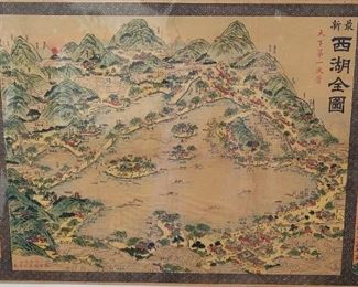 19th century Chinese map