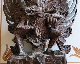 Wonderful vintage Asian carving