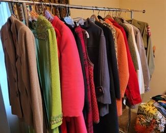 Fine selection of vintage womens clothing