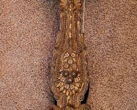 Beautiful French Morbier antique clock, circa 19th century. A fine example, with all the bas relief in excellent condition.