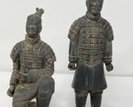Pair of Terra Cotta Soldiers