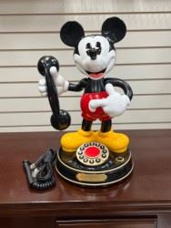 1997 Mickey Mouse Animated Telephone (NIB)