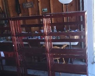 Solid Wood Shelving Units