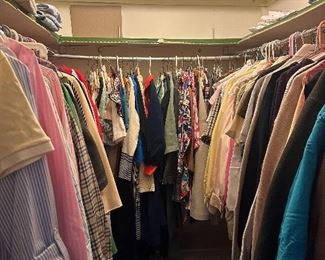 LOTS of clothing vintage womans