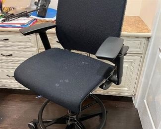 office chair on wheels