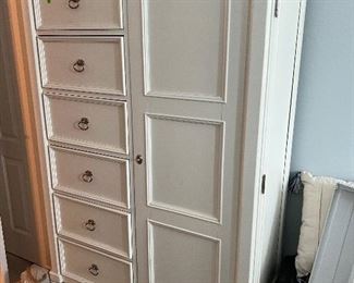 Panel Wooden armoire/wardrobe (Ashley Furniture)