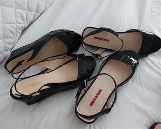 Prada sandals, size 9 1/2