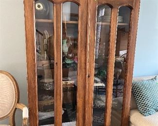 Antique display cabinet