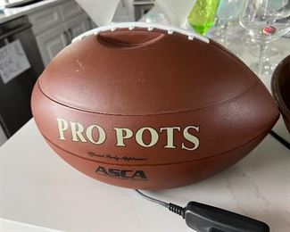 Football crockpot/warmer