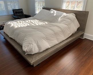 Restoration Hardware king size bed