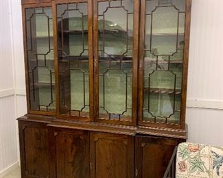 Antique Hepplewhite breakfront