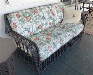 Rattan porch furniture