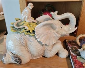 Elephant tureen