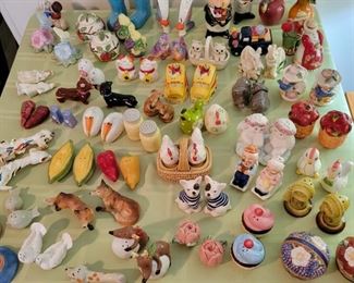 A few salt & pepper sets