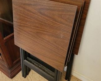 Set of 4 T.V. trays