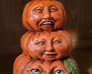 Funny pumpkins....