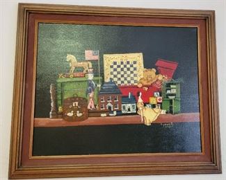 Hand painted original