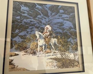 Eagle Heart Bev Doo Little art