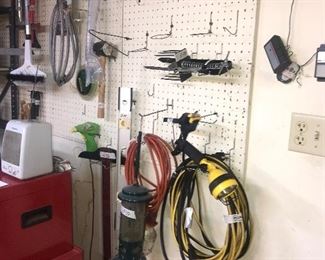 Items Located In The Garage