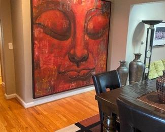 Ma Tse Lin original oil painting. 