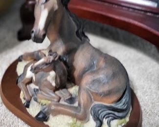 Ceramic horse