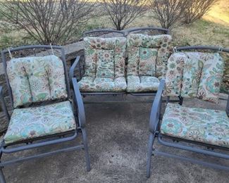 Chairs and settee 