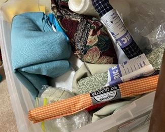 fabric and sewing notions 