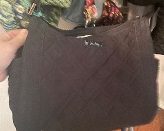 all black quilted vera bradley  - have several vera's here