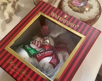 waterford ornament  