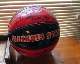 Autographed Illinois State Women’s Basketball Team Ball 2005-2006
