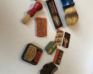 Old Shavers and Accessories 