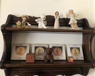 Miniature Hummel Plates and other collectibles
