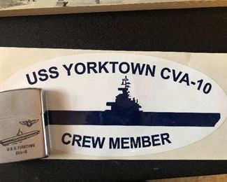 USS Yorktown lighter 