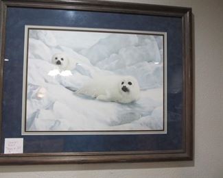 ARTIST - CHARLES FRACE'  SIGNED PRINT