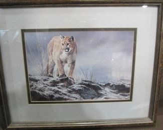 ARTIST - CHARLES FRACE'  SIGNED PRINT