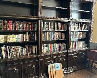 Book cases
Gilded Franklin mint books