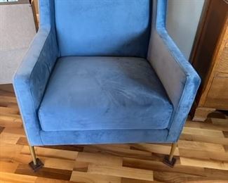 Blue armchair 
