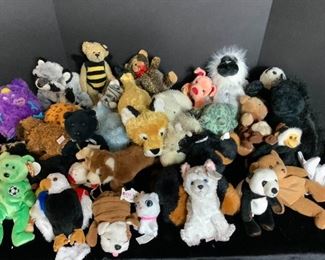 Small Stuffed Animals Including Beanie Babies Kicks Free
