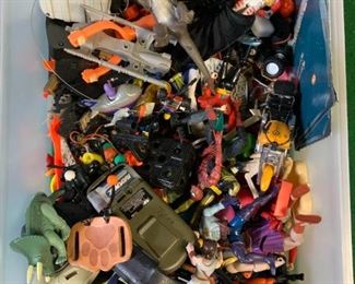 Mystery Tote of Toys Including Action Figures