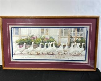 Print of Geese