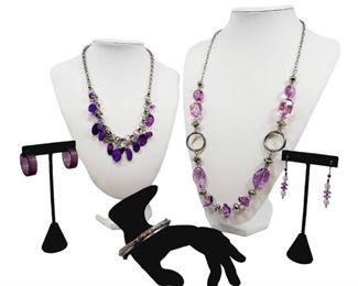 Purple Springtime Jewelry