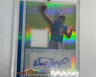 Matthew Stafford Rookie Sports Card