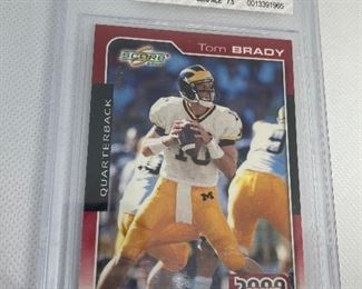 Tom Brady Rookie Sports Card