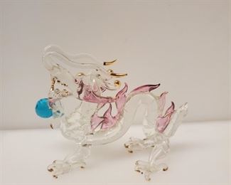 art glass dragon