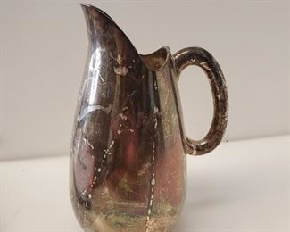 water jug silverplate