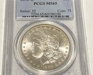 1898 - O - Morgan Silver Dollar - PCGS Graded - MS65