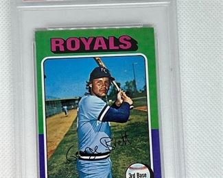 1975 George Brett Rookie PSA 4