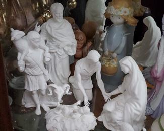 Lenox porcelain Creche figures
